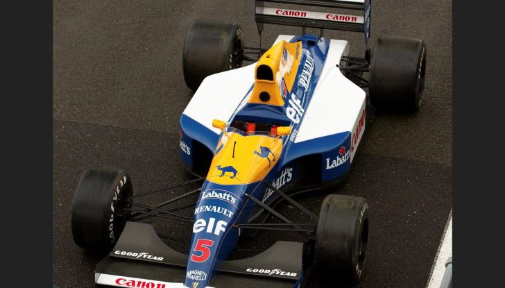 Nigel Mansell mette all’asta le sue F1: c’è anche la Williams del “passaggio” a Senna - Foto 13 di 36