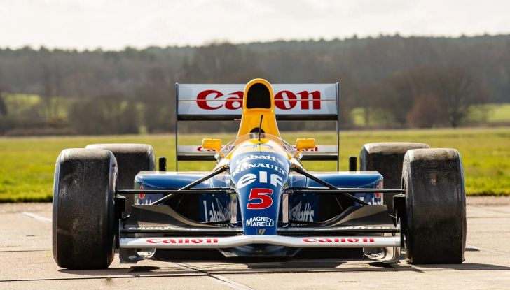 Nigel Mansell mette all’asta le sue F1: c’è anche la Williams del “passaggio” a Senna - Foto 2 di 36