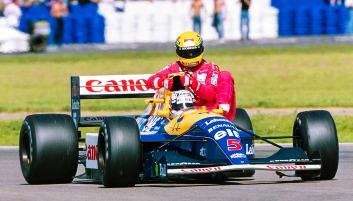 Nigel Mansell mette all’asta le sue F1: c’è anche la Williams del “passaggio” a Senna - Foto 1 di 36