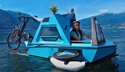 Z-Triton 2.0: il piccolo camper acquatico a pedalata assistita si aggiorna