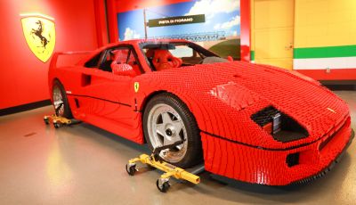 A Legoland in California arriva la Ferrari F40 in formato mattoncino!