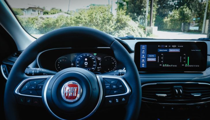 Fiat Tipo Hybrid 2022: la prova su strada del nuovo ibrido da 130 CV - Foto 16 di 18