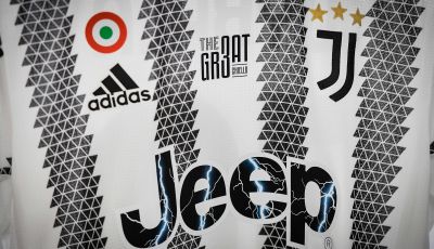 Jeep e Juventus ancora insieme: ecco i colori della maglia 2022-2023