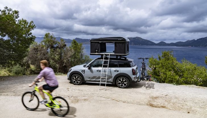 Mini Cooper S Countryman All4: il listino accessori comprende anche una tenda da campeggio - Foto 4 di 9
