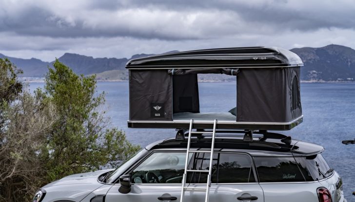 Mini Cooper S Countryman All4: il listino accessori comprende anche una tenda da campeggio - Foto 5 di 9