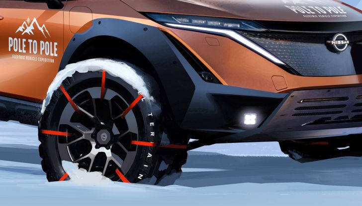 Nissan Ariya, il primo SUV a viaggiare dal Polo Nord al Polo Sud - Foto 4 di 8