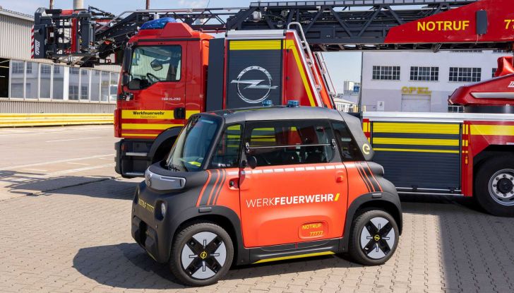 Opel Rocks-e: l’elettrica tedesca al servizio dei Vigili del fuoco - Foto 2 di 4