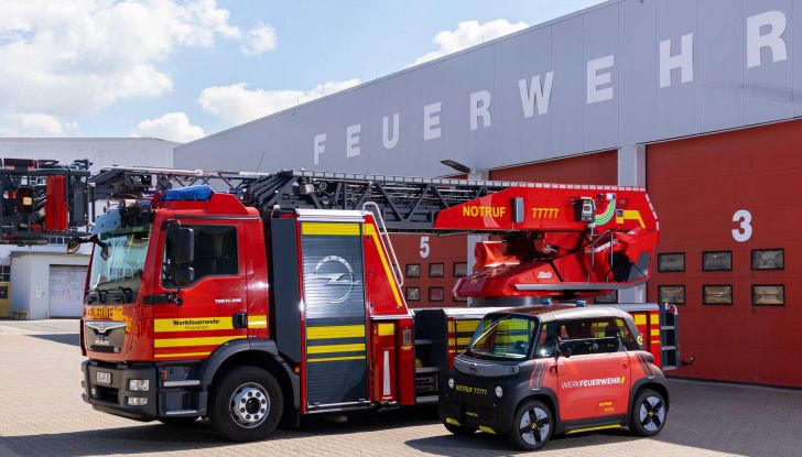 Opel Rocks-e: l’elettrica tedesca al servizio dei Vigili del fuoco - Foto 3 di 4