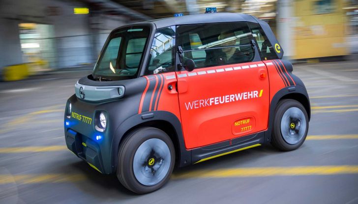 Opel Rocks-e: l’elettrica tedesca al servizio dei Vigili del fuoco - Foto 4 di 4