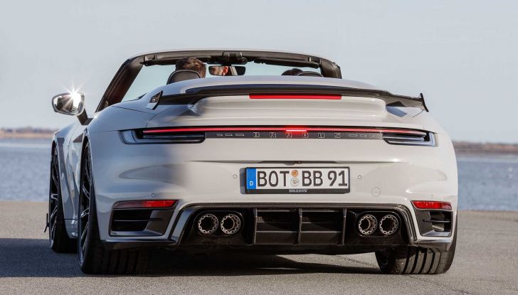 Porsche 911: la Turbo S by Brabus arriva a 820 cavalli! - Foto 9 di 14