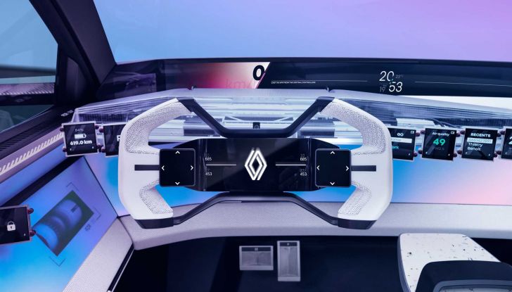 Renault Scenic Vision: il Concept a idrogeno per un futuro eco-sostenibile - Foto 18 di 24