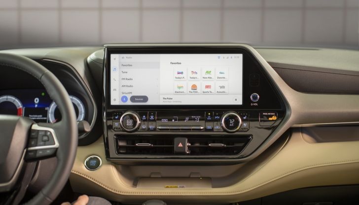 Toyota Highlander: il MY2023 è ancora più moderno e tecnologico - Foto 9 di 12