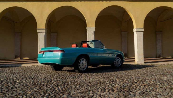 Alfa Romeo Spider Duetto: per la Milano Fashion Week diventa ibrida! - Foto 3 di 6