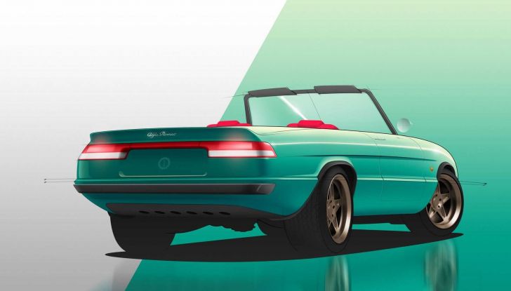 Alfa Romeo Spider Duetto: per la Milano Fashion Week diventa ibrida! - Foto 5 di 6