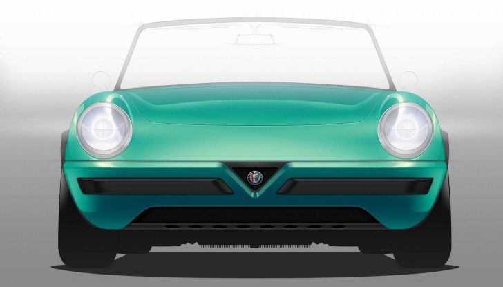 Alfa Romeo Spider Duetto: per la Milano Fashion Week diventa ibrida! - Foto 6 di 6