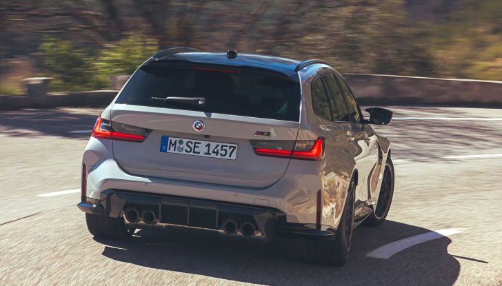 BMW M3 Competition Touring: la station-wagon tedesca diventa “da sparo”! - Foto 3 di 17