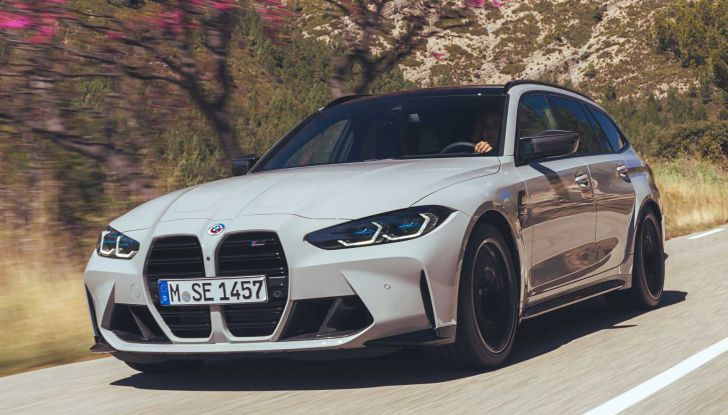 BMW M3 Competition Touring: la station-wagon tedesca diventa “da sparo”! - Foto 1 di 17