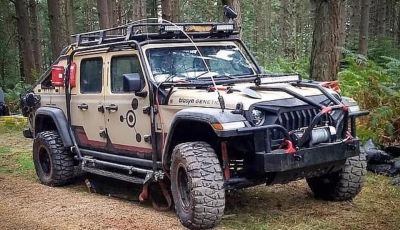 Jeep Gladiator protagonista nel nuovo film Jurassic World Dominion