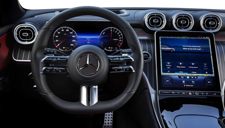 Nuova Mercedes GLC: la seconda generazione è solo ibrida, anche plug-in - Foto 17 di 23