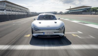 Mercedes Vision EQXX: raggiunto il record di 1.202 km con la singola ricarica