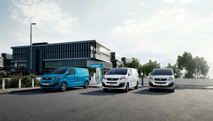 Peugeot e-Expert Hydrogen: il furgone francese passa all’idrogeno fuel-cell - Foto 3 di 10