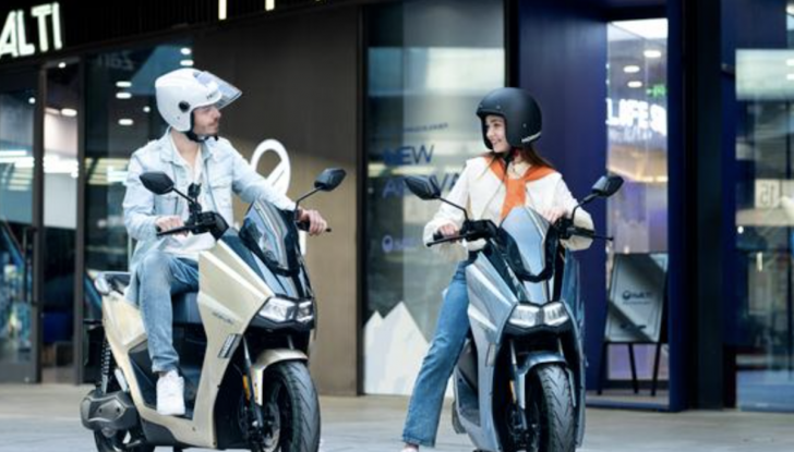 Horwin SK3, lo scooter elettrico sfizioso ed economico - Foto 9 di 9