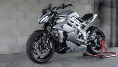 Triumph: completati i test su strada sul prototipo elettrico TE-1