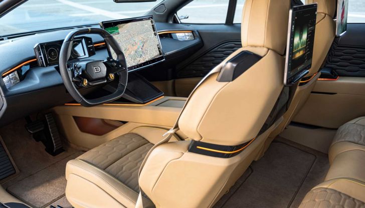 Drako Dragon: il SUV anti-Tesla da 2.000 cavalli arriva nel 2026 - Foto 9 di 14
