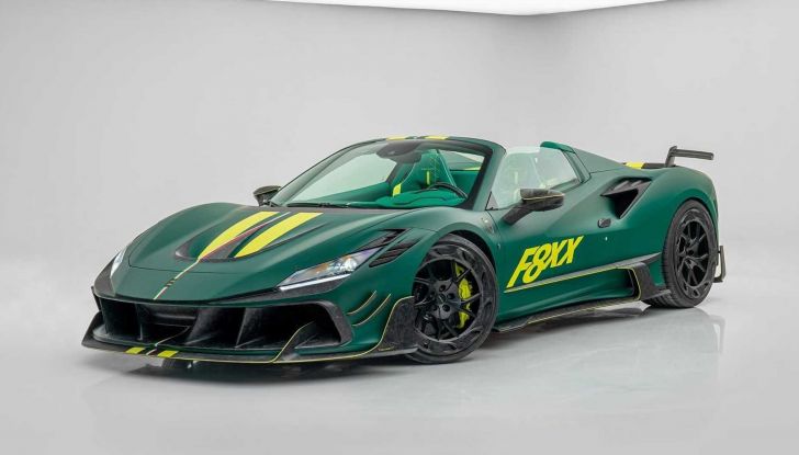 Ferrari F8XX Spider: Mansory toglie il tettuccio alla sua Rossa da 880 cavalli - Foto 1 di 9