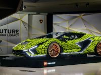 Lamborghini Sian: il modello LEGO in scala naturale è visibile al museo di Sant’Agata