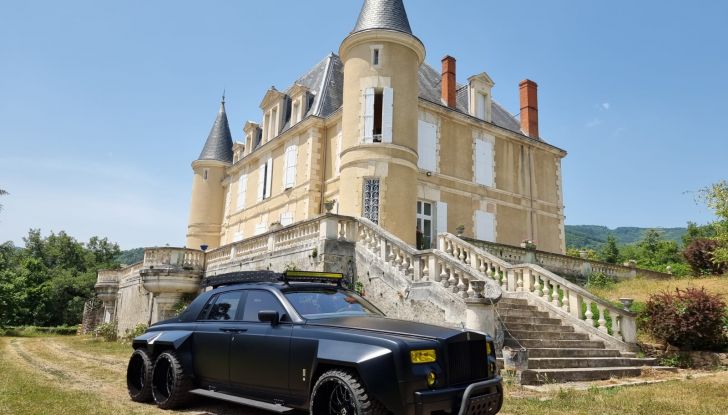 Rolls-Royce Phantom: nella versione 6×6 sembra uscita dal film Mad Max! - Foto 8 di 12