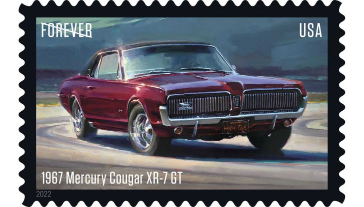 Musclecar in formato “francobollo”: ecco il tributo del servizio postale americano - Foto 3 di 5