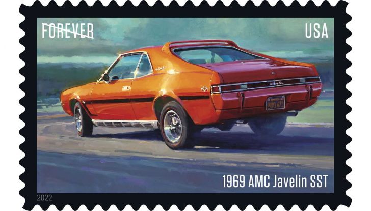 Musclecar in formato “francobollo”: ecco il tributo del servizio postale americano - Foto 4 di 5