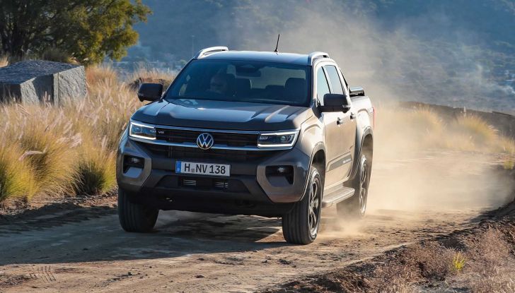 Volkswagen Amarok 2023: la nuova generazione presto disponibile in Italia - Foto 2 di 25