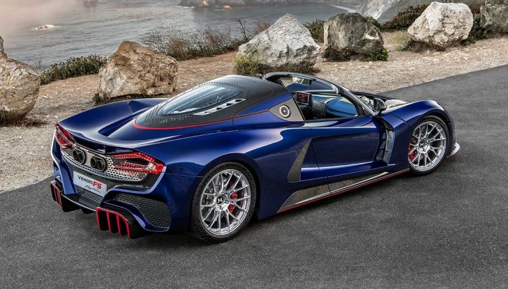 La cabrio più veloce del mondo? La Hennessey Venom F5 Roadster da 483 km/h! - Foto 3 di 15