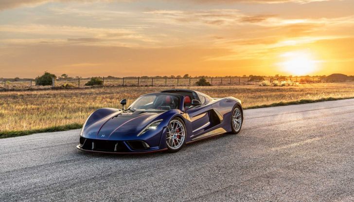 La cabrio più veloce del mondo? La Hennessey Venom F5 Roadster da 483 km/h! - Foto 4 di 15