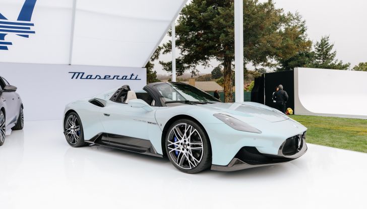 Maserati MC20 Cielo: debutto in grande stile alla Monterey Car Week - Foto 8 di 16