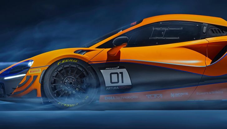 McLaren Artura Trophy II: la GT4 britannica pronta al Campionato 2023 - Foto 5 di 10