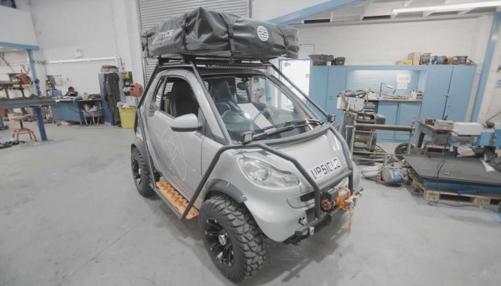 Il camper 4×4 più piccolo del mondo… è una Smart Fortwo! - Foto 8 di 10