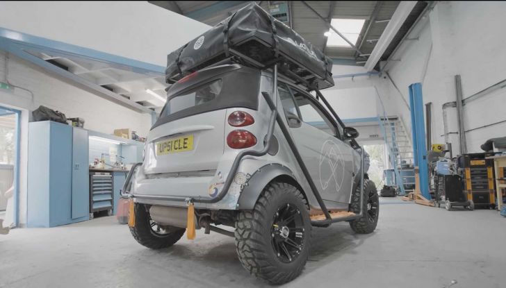Il camper 4×4 più piccolo del mondo… è una Smart Fortwo! - Foto 9 di 10