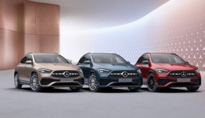 Mercedes GLA Colour Collection: in passerella la collezione fall-winter della Stella