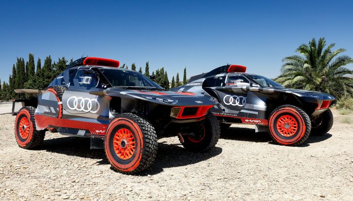 Audi si prepara alla Dakar 2023 con la nuova RS Q e-tron E2! - Foto 2 di 10