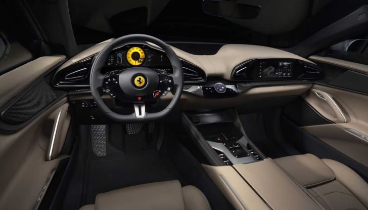 Ferrari Purosangue: il primo SUV di Maranello ha un V12 da 725 cavalli - Foto 13 di 15