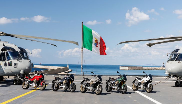 Moto Guzzi V100 Mandello Aviazione Navale: la versione speciale della Marina Militare - Foto 11 di 11