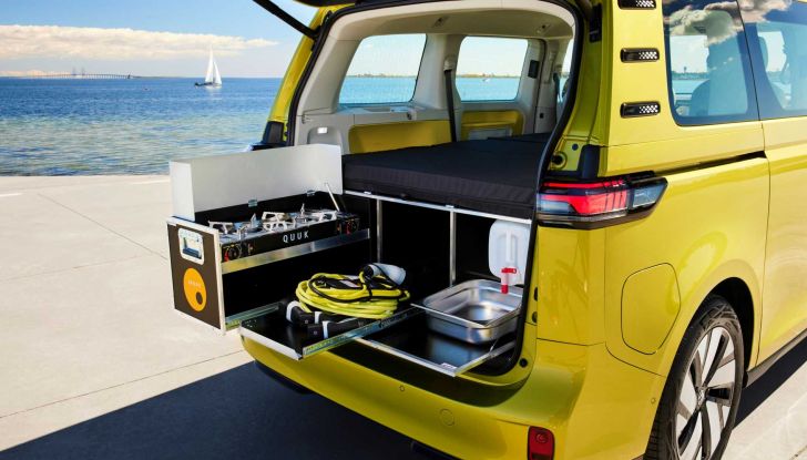 Volkswagen ID.Buzz: il Bulli elettrico diventa anche un camper! - Foto 7 di 10