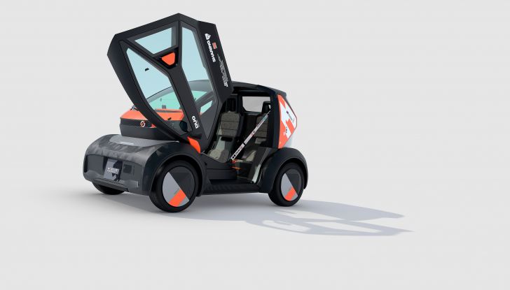 Renault Mobilize Duo, caratteristiche tecniche del nuovo quadriciclo elettrico - Foto 3 di 10