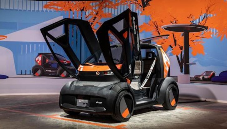 Renault Mobilize Duo, caratteristiche tecniche del nuovo quadriciclo elettrico - Foto 9 di 10