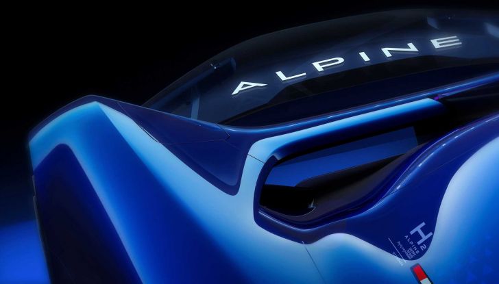 Alpine Alpenglow Concept: la monoposto del futuro va ad idrogeno - Foto 10 di 15