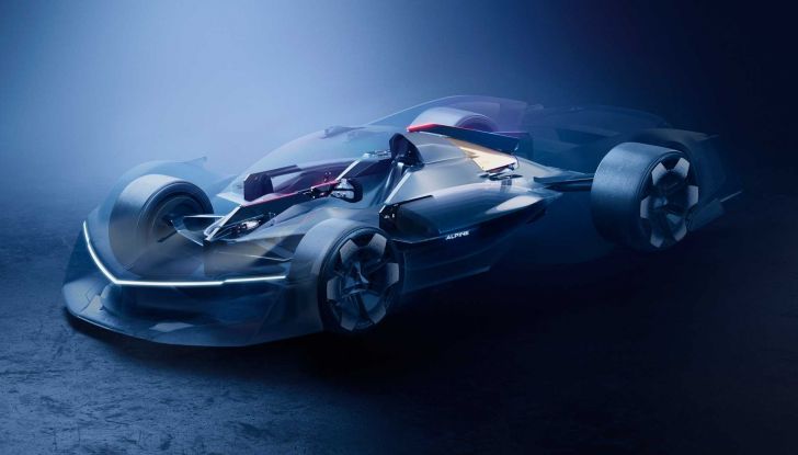 Alpine Alpenglow Concept: la monoposto del futuro va ad idrogeno - Foto 13 di 15
