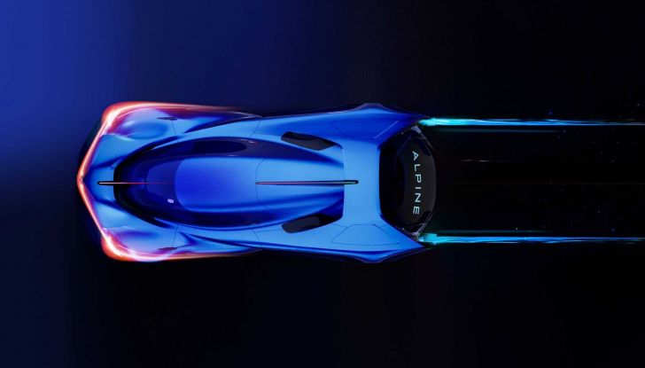 Alpine Alpenglow Concept: la monoposto del futuro va ad idrogeno - Foto 5 di 15